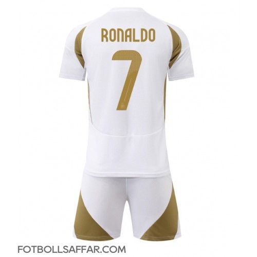 Al-Nassr Cristiano Ronaldo #7 Tredje Dräkt Barn 2024-25 Kortärmad (+ Korta byxor)